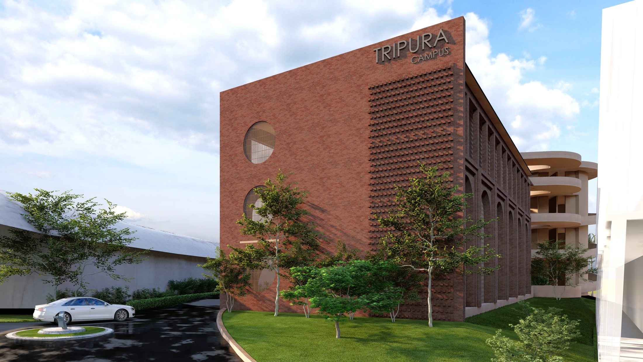 College Building at Tripura Campus 1